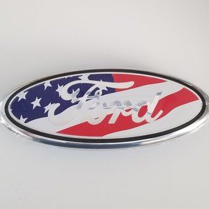 American Flag Ford Emblem